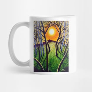 'SUNRISE OVER THE MOUNTAIN' Mug